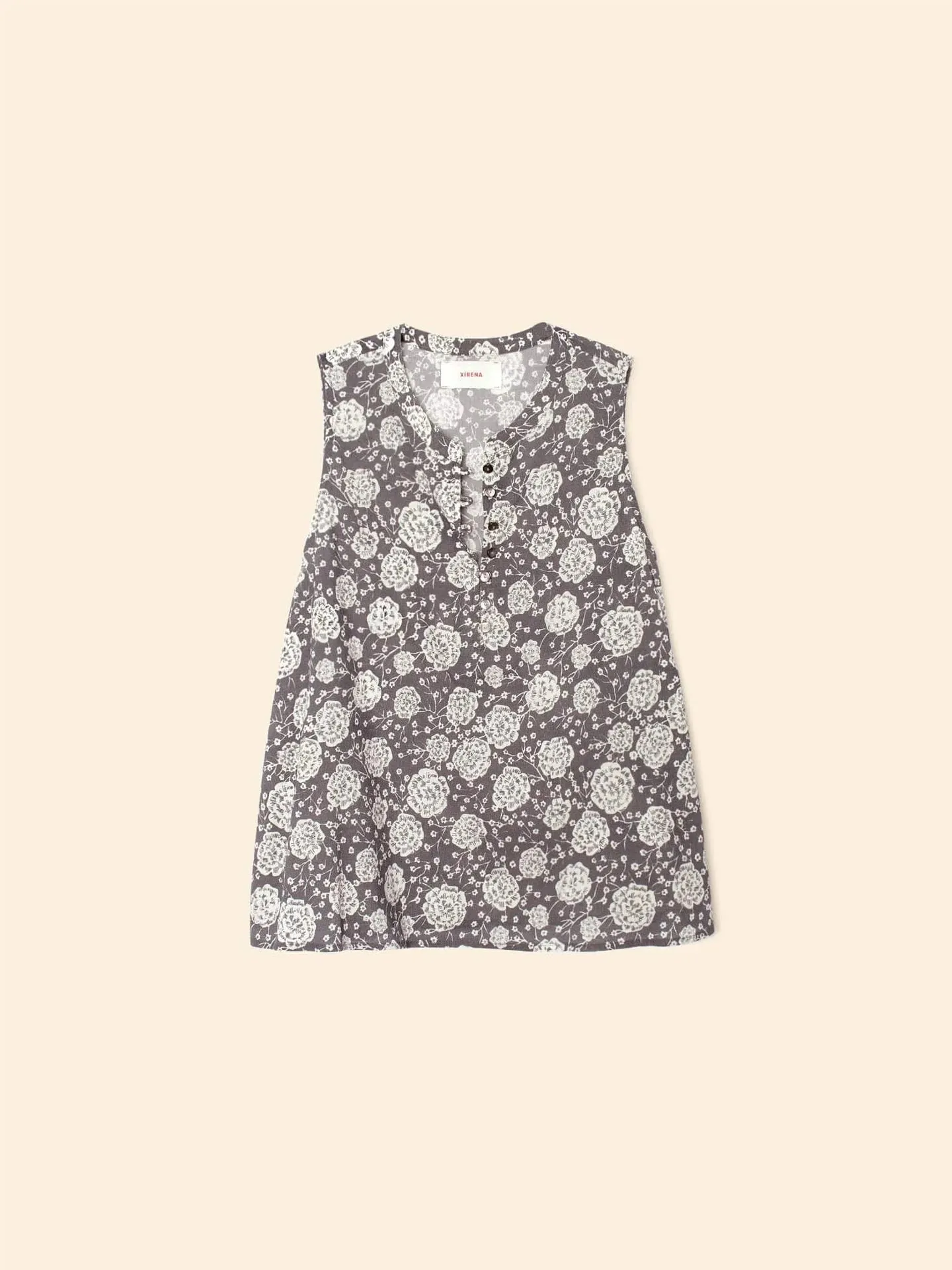 Tish Top - Smokey Gray