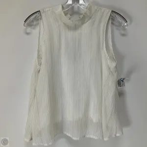 Top Sleeveless By Abercrombie And Fitch In White, Size: Xs