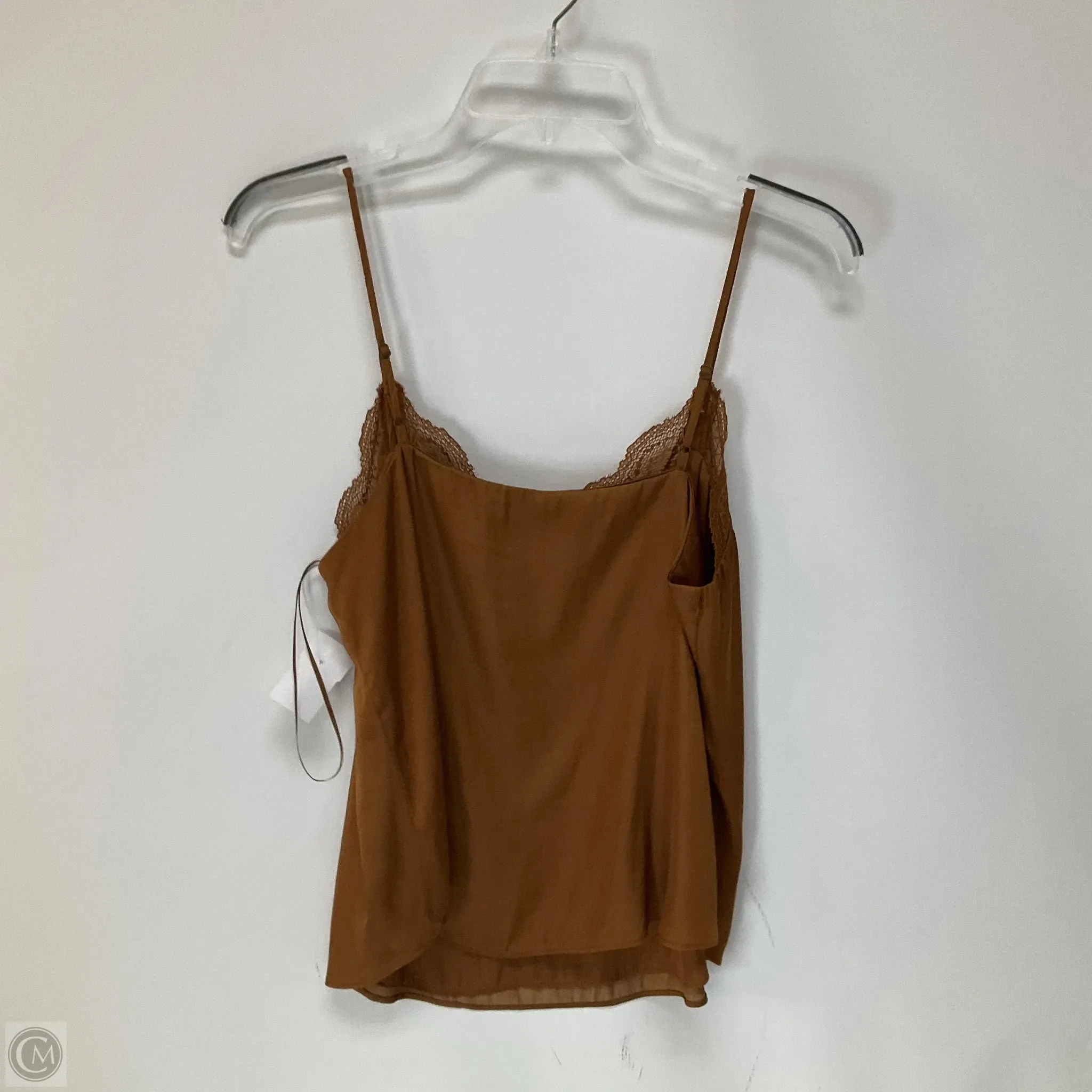 Top Sleeveless By Allison Joy In Brown, Size: S