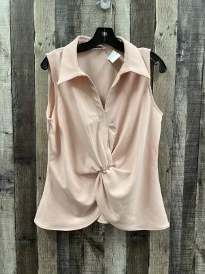 Top Sleeveless By Calvin Klein  Size: L