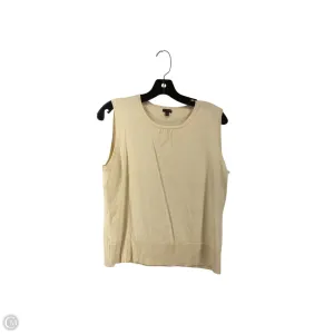 Top Sleeveless By Clothes Mentor In Yellow, Size: L