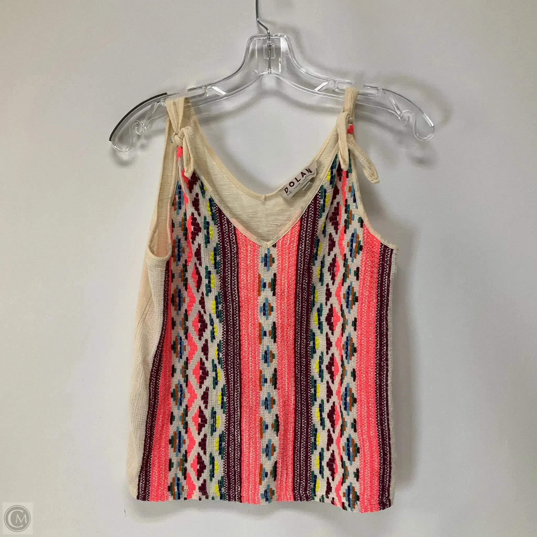 Top Sleeveless By Dolan Left Coast In Multi-colored, Size: Xs