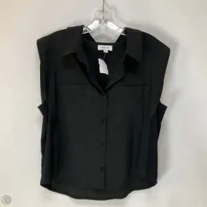 Top Sleeveless By Evereve In Black, Size: L