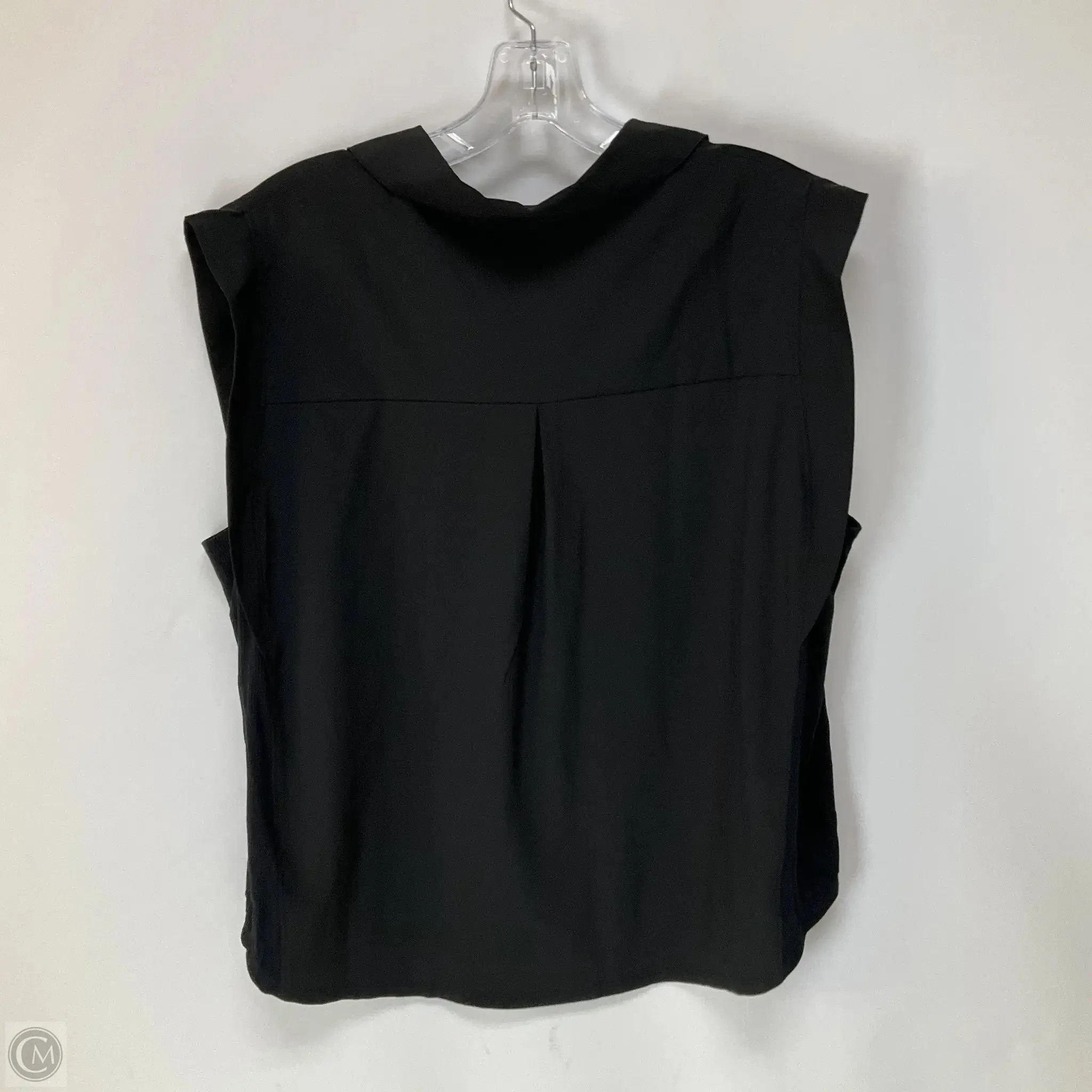 Top Sleeveless By Evereve In Black, Size: L