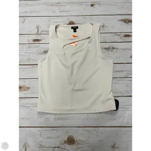 Top Sleeveless By Express In Cream, Size: S