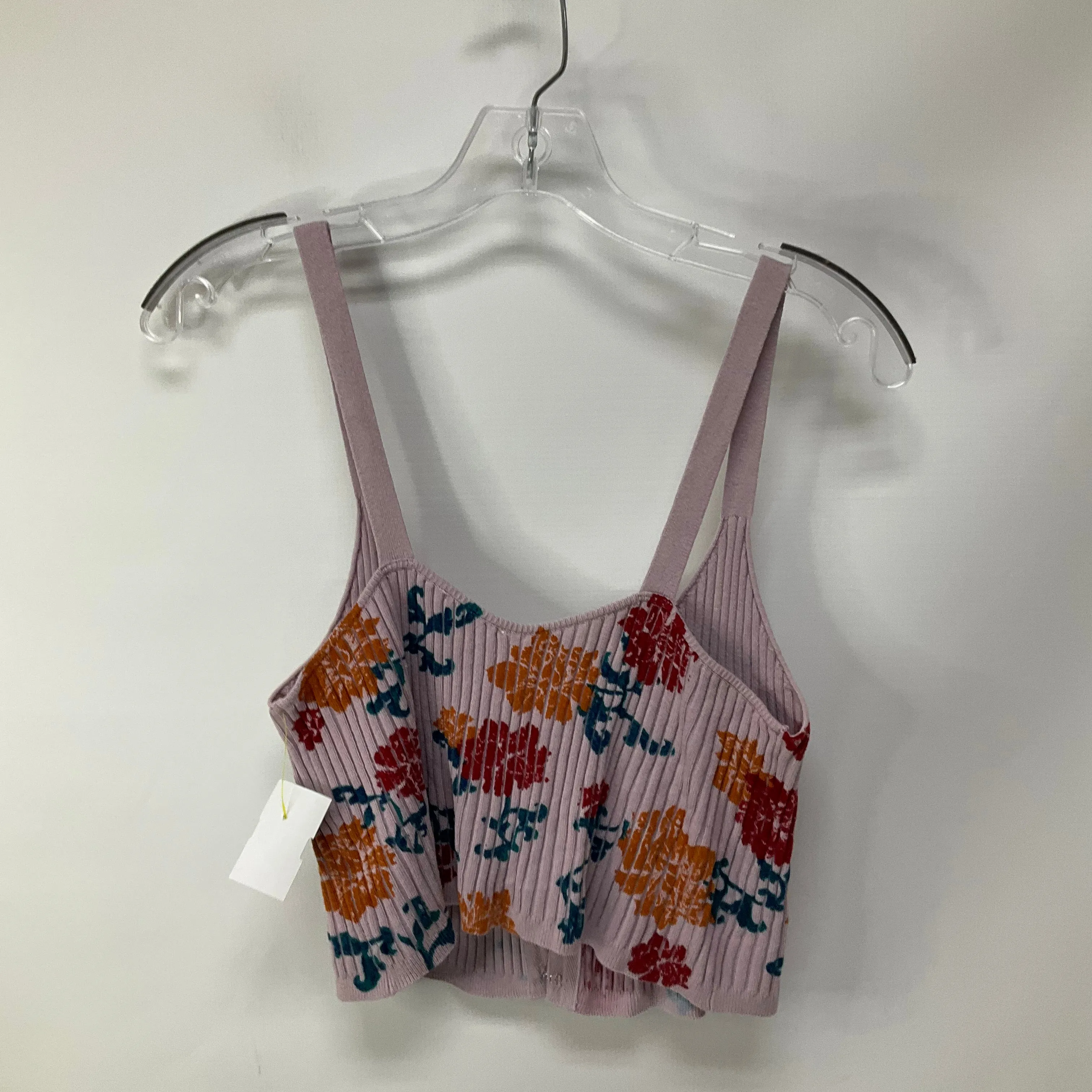 Top Sleeveless By Free People In Floral Print, Size: Xs