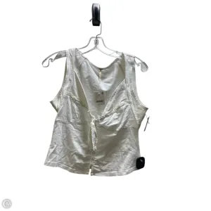 Top Sleeveless By Free People In White, Size: M