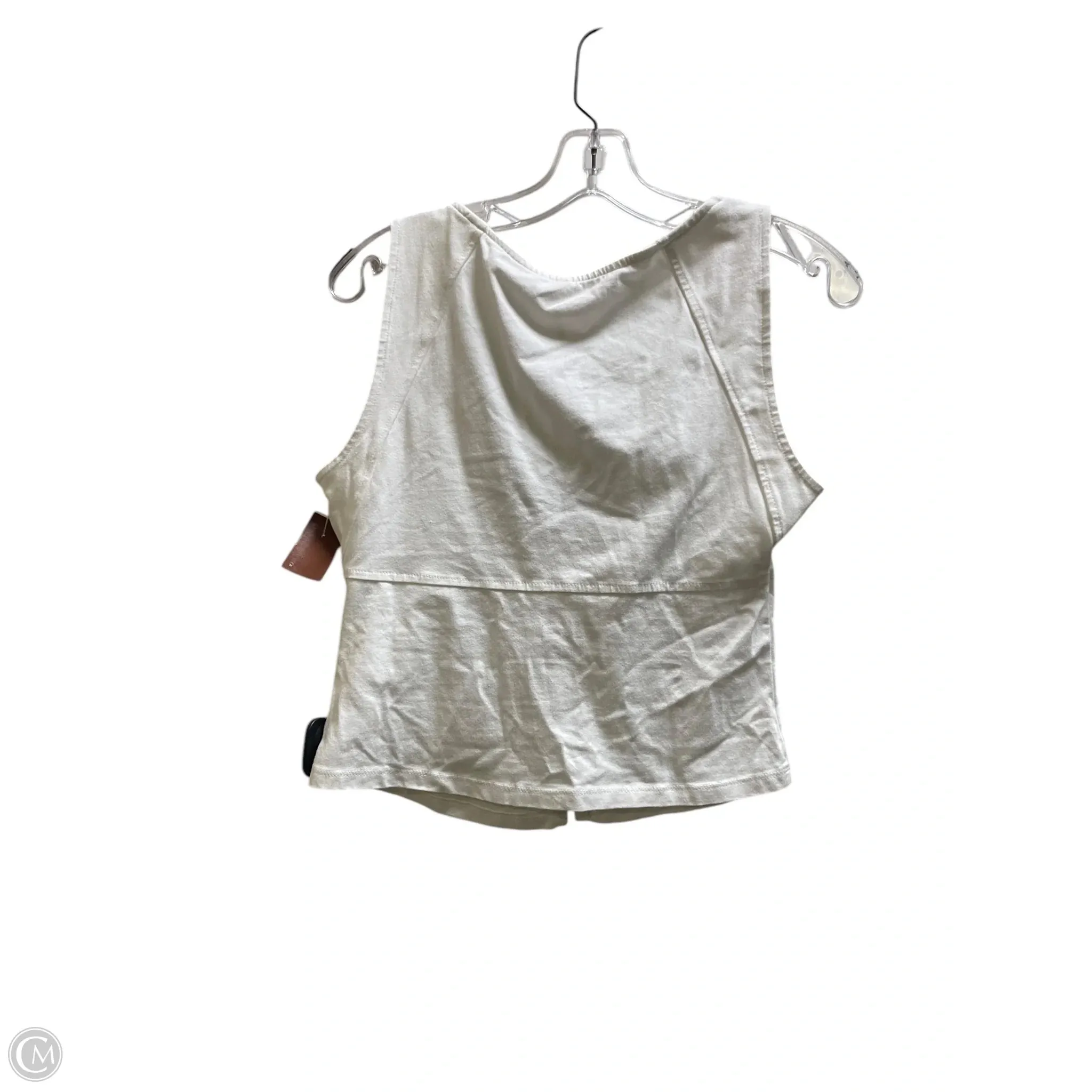 Top Sleeveless By Free People In White, Size: M