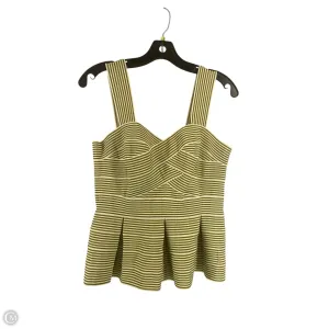 Top Sleeveless By Hd In Paris In Striped Pattern, Size: M