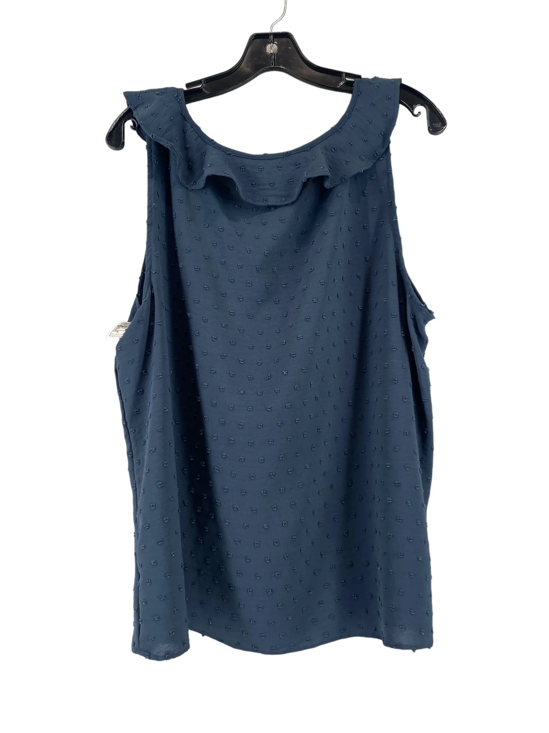 Top Sleeveless By Lc Lauren Conrad In Navy, Size: Xl