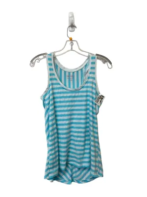 Top Sleeveless By Lilly Pulitzer In Blue & White, Size: S