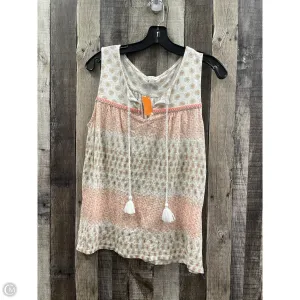 Top Sleeveless By Lucky Brand In Multi-colored, Size: M