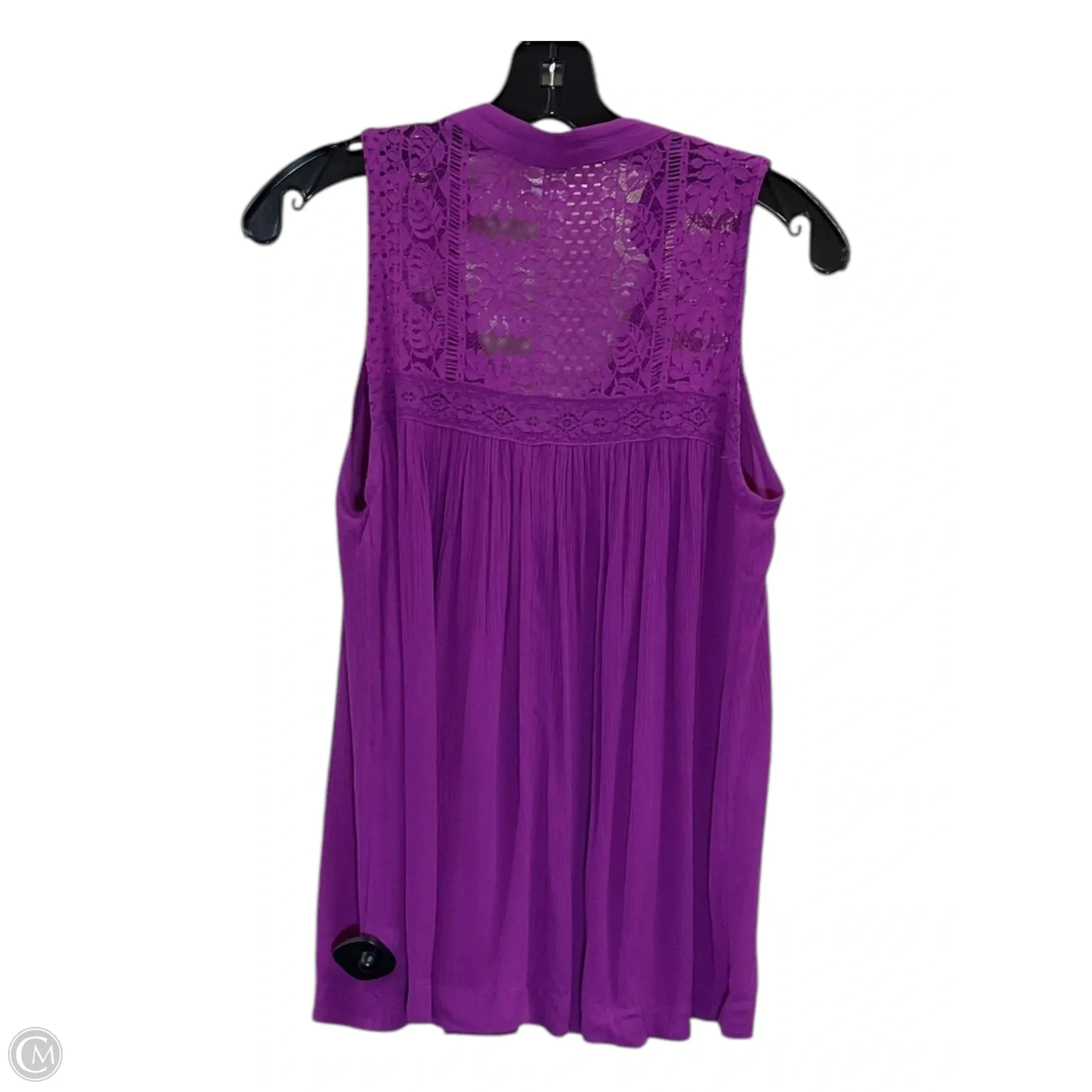Top Sleeveless By Maurices In Purple, Size: Xs