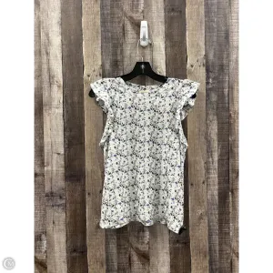 Top Sleeveless By Nation In Floral Print, Size: M