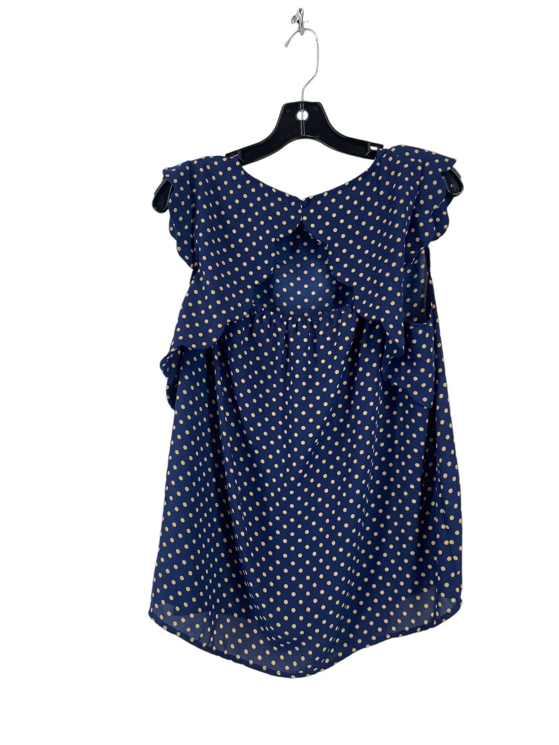 Top Sleeveless By Papermoon In Navy, Size: L