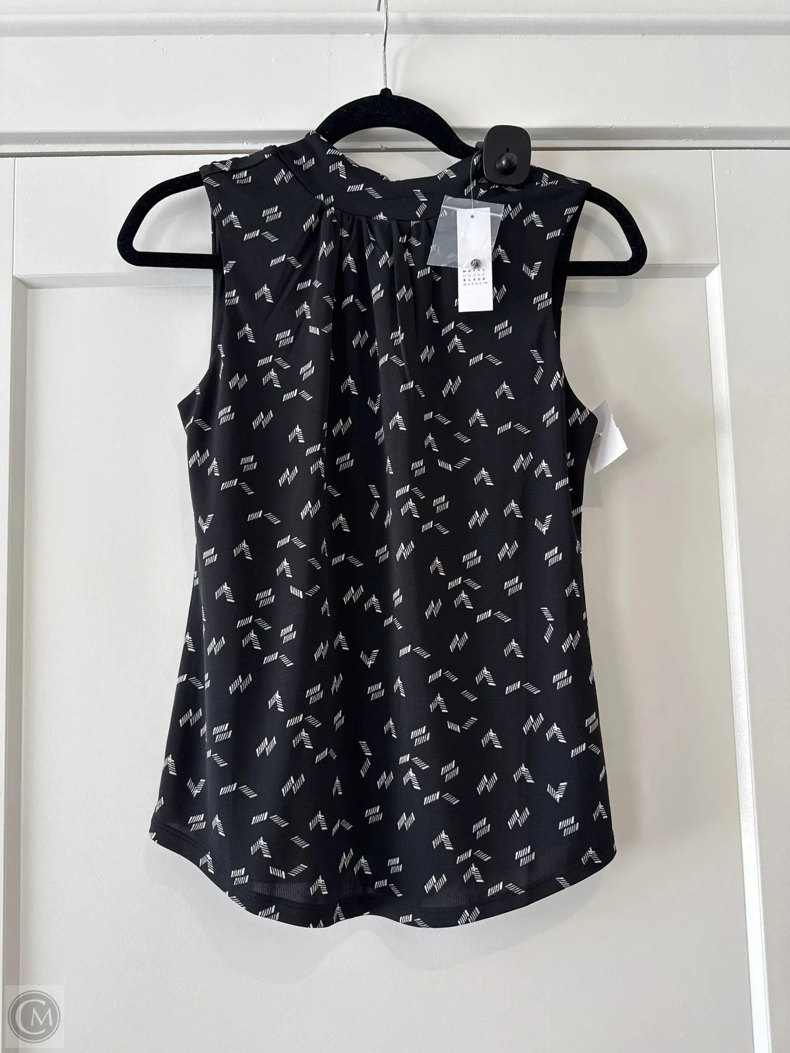 Top Sleeveless By White House Black Market In Black, Size: Xs