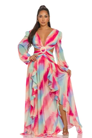 Trisé Printed Maxi Dress