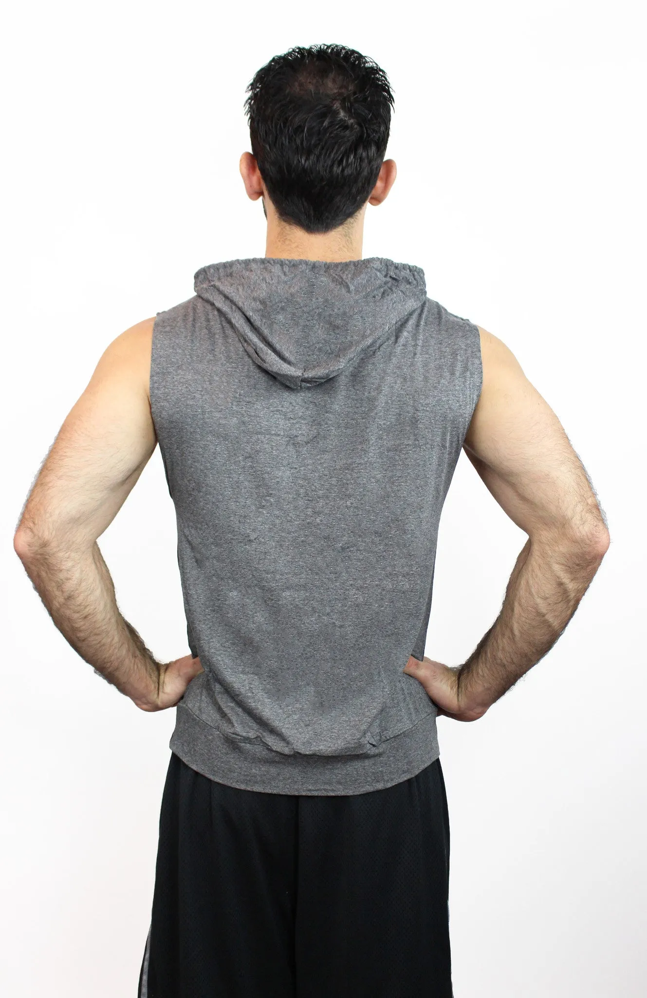UNISEX SLEEVELESS HOODIE