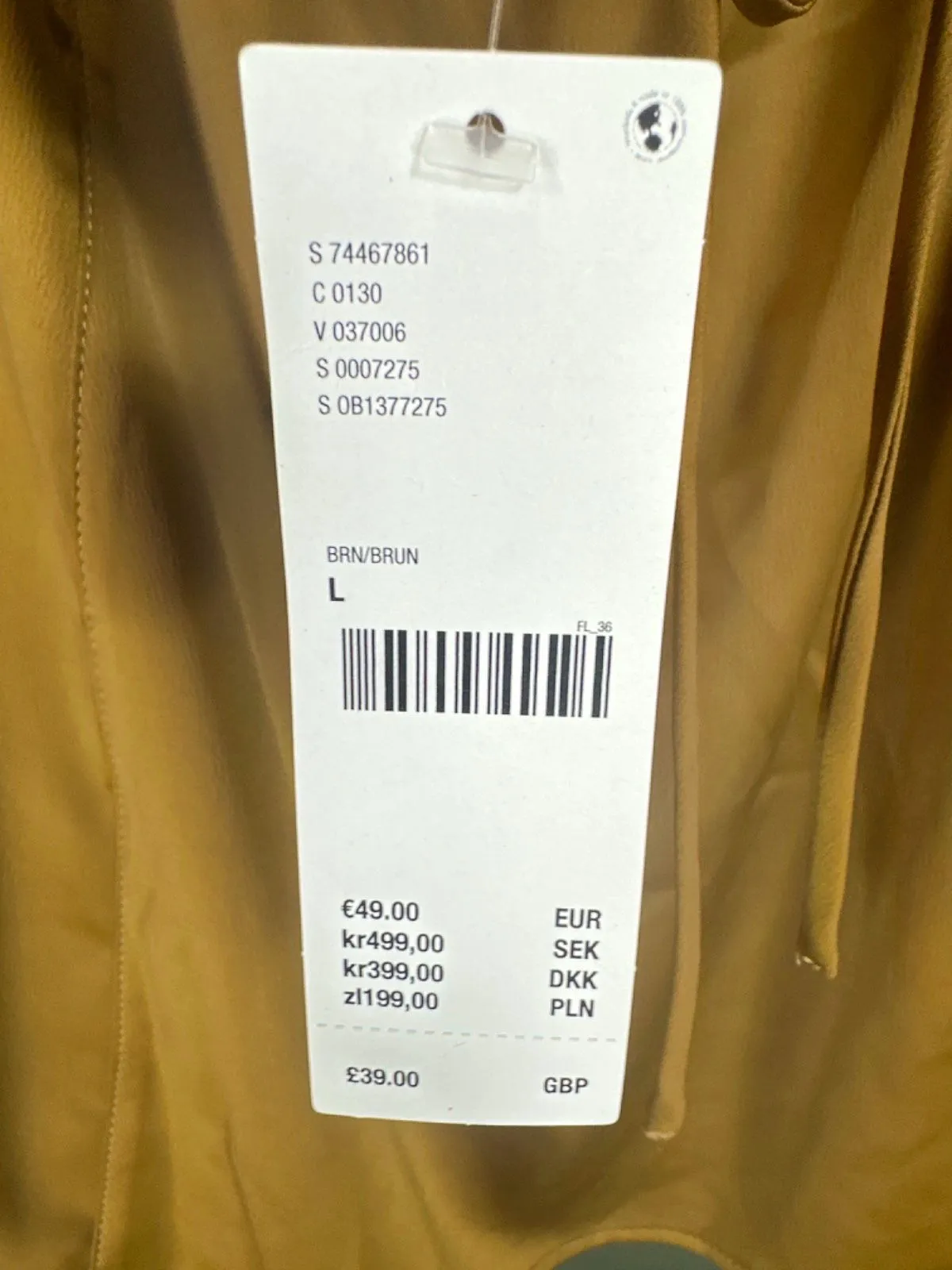 Urban Outfitters Brown Halter Neck Dress UK L