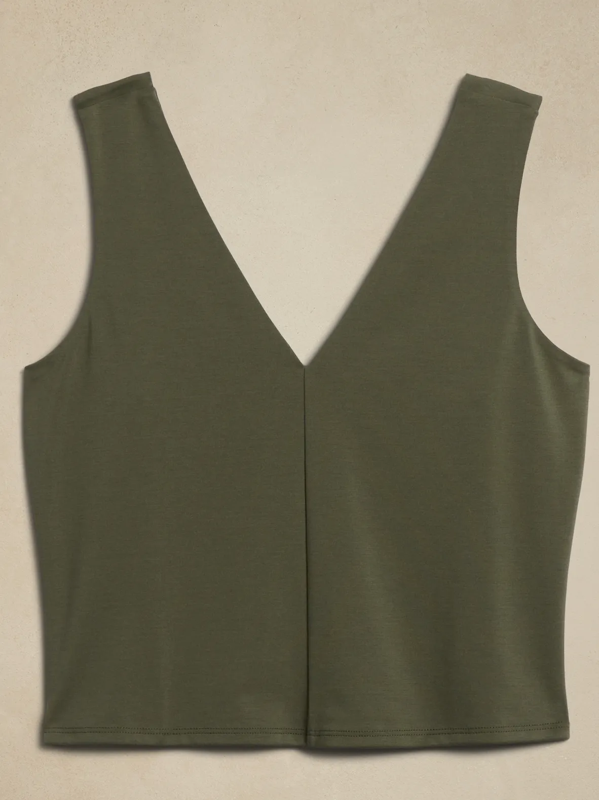 V-Neck Ponte Top