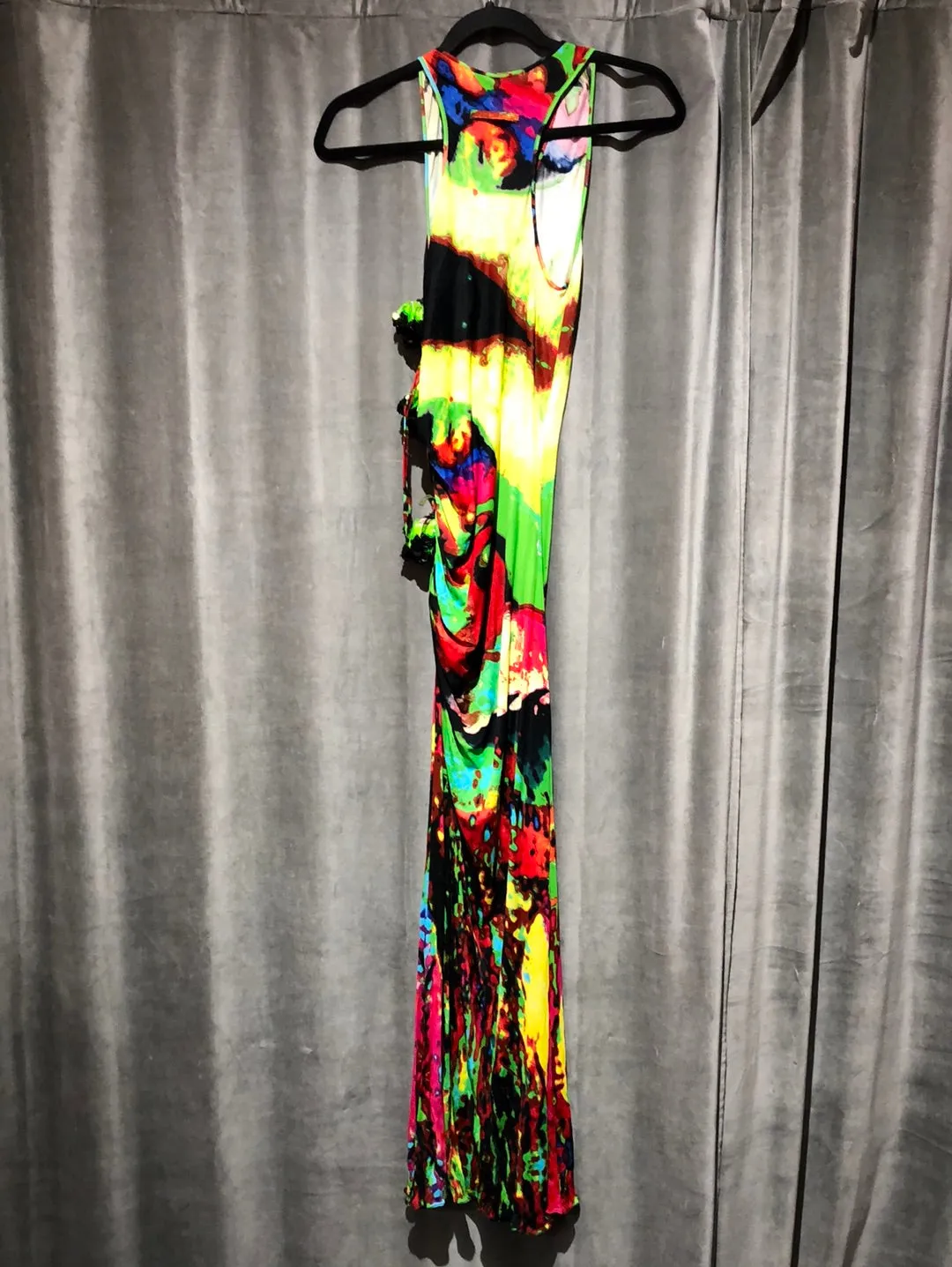 Vintage: Jean Paul Gaultier Maxi Dress with Sequin PomPoms