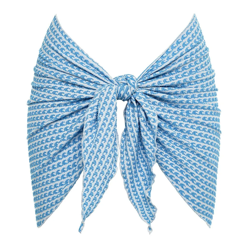 Wave Repeat Sarong