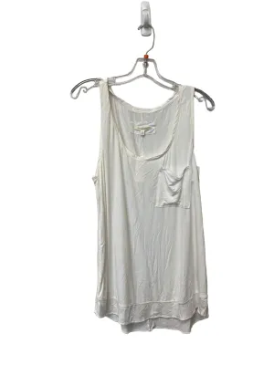 White Top Sleeveless Anthropologie, Size L
