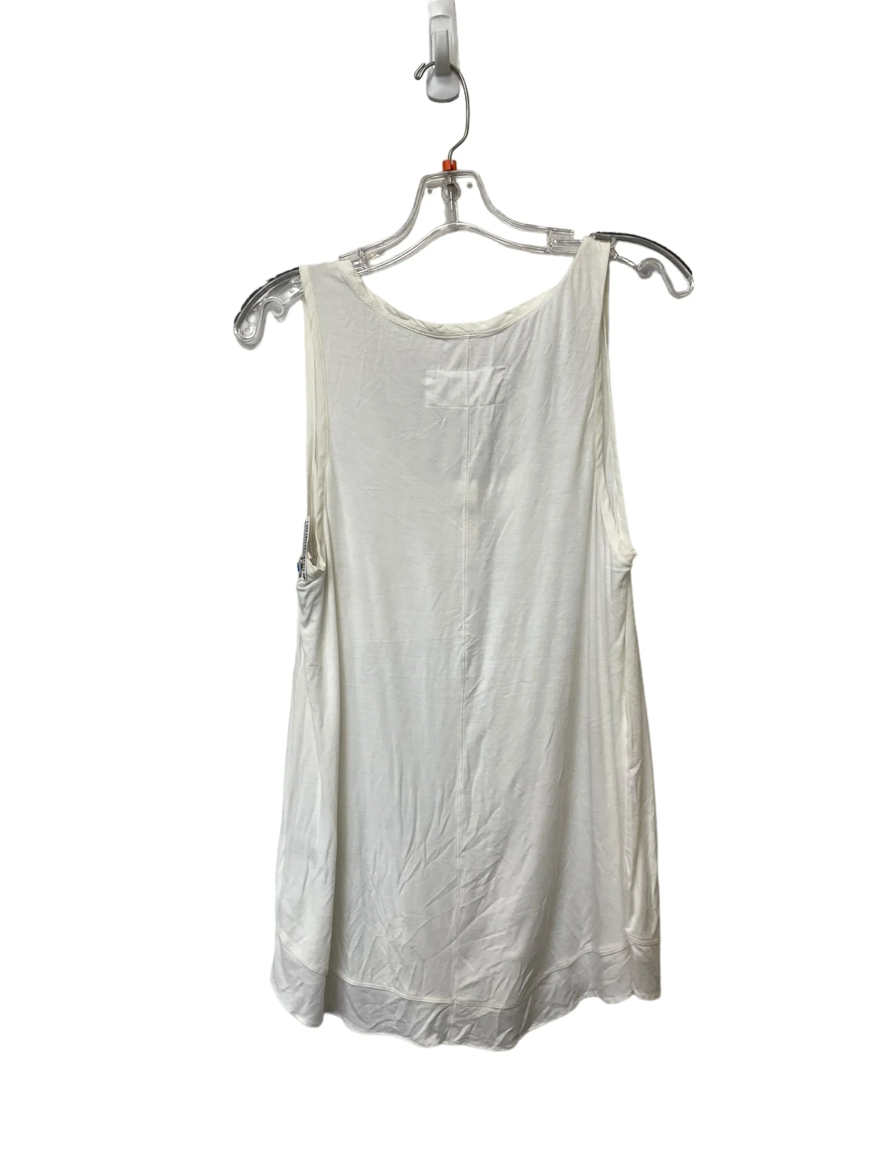 White Top Sleeveless Anthropologie, Size L