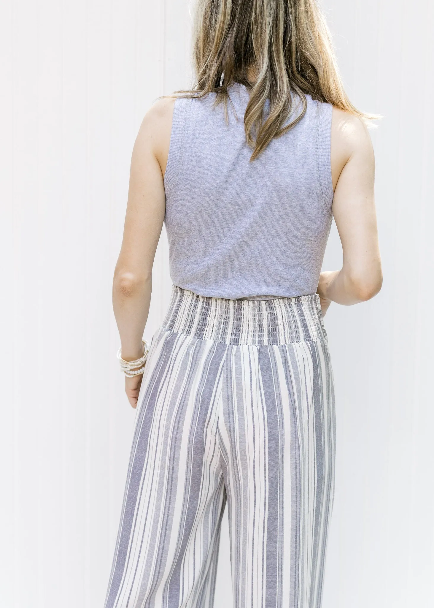 X Gray Sleeveless Body Suit