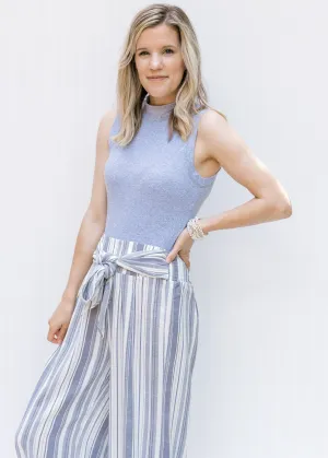 X Gray Sleeveless Body Suit