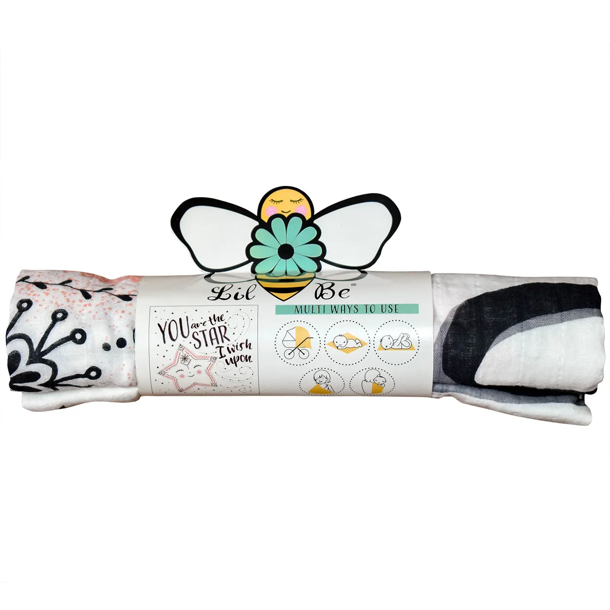 You are the Star Organic Muslin Blanket