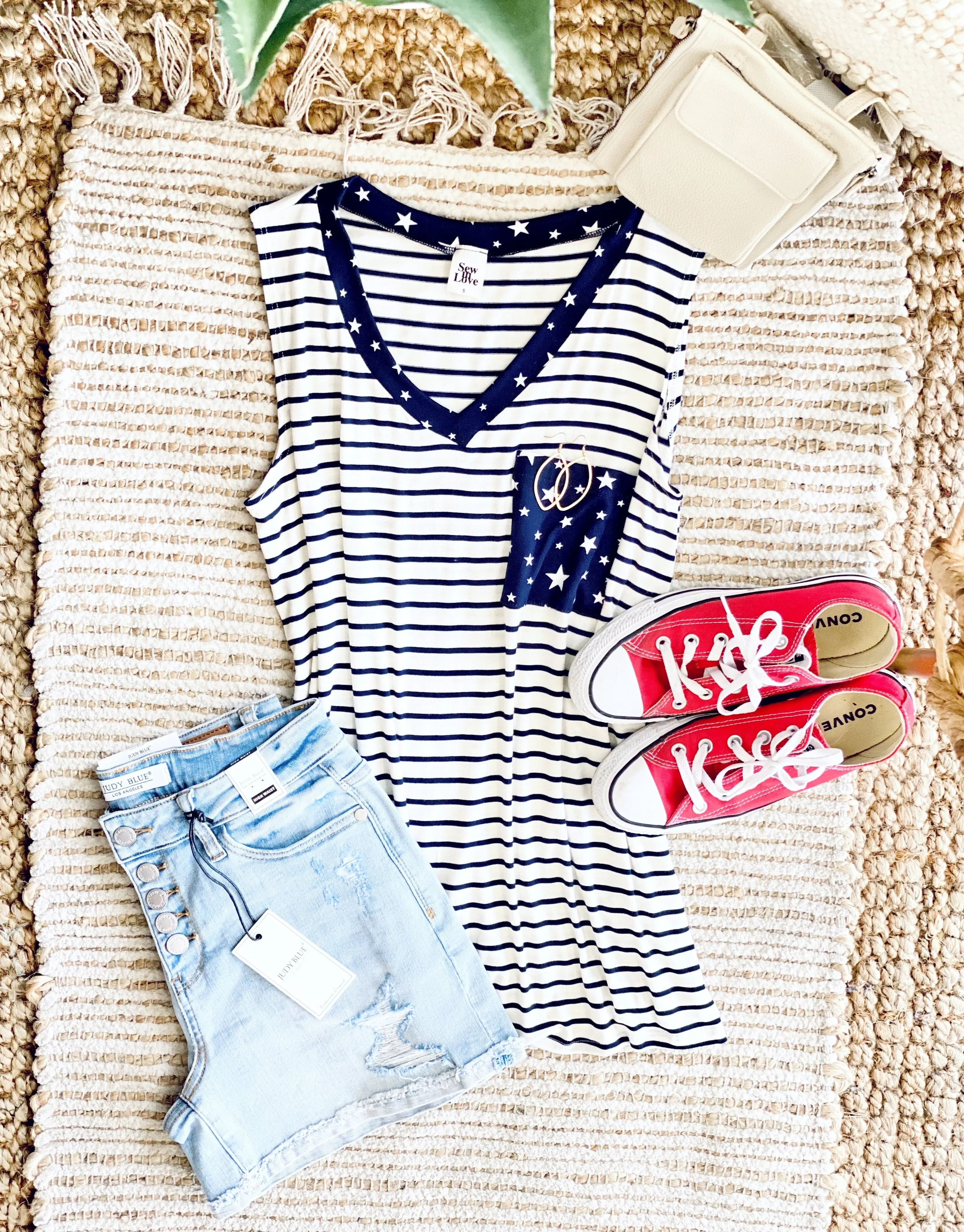 You're My Lucky Star Sleeveless Top