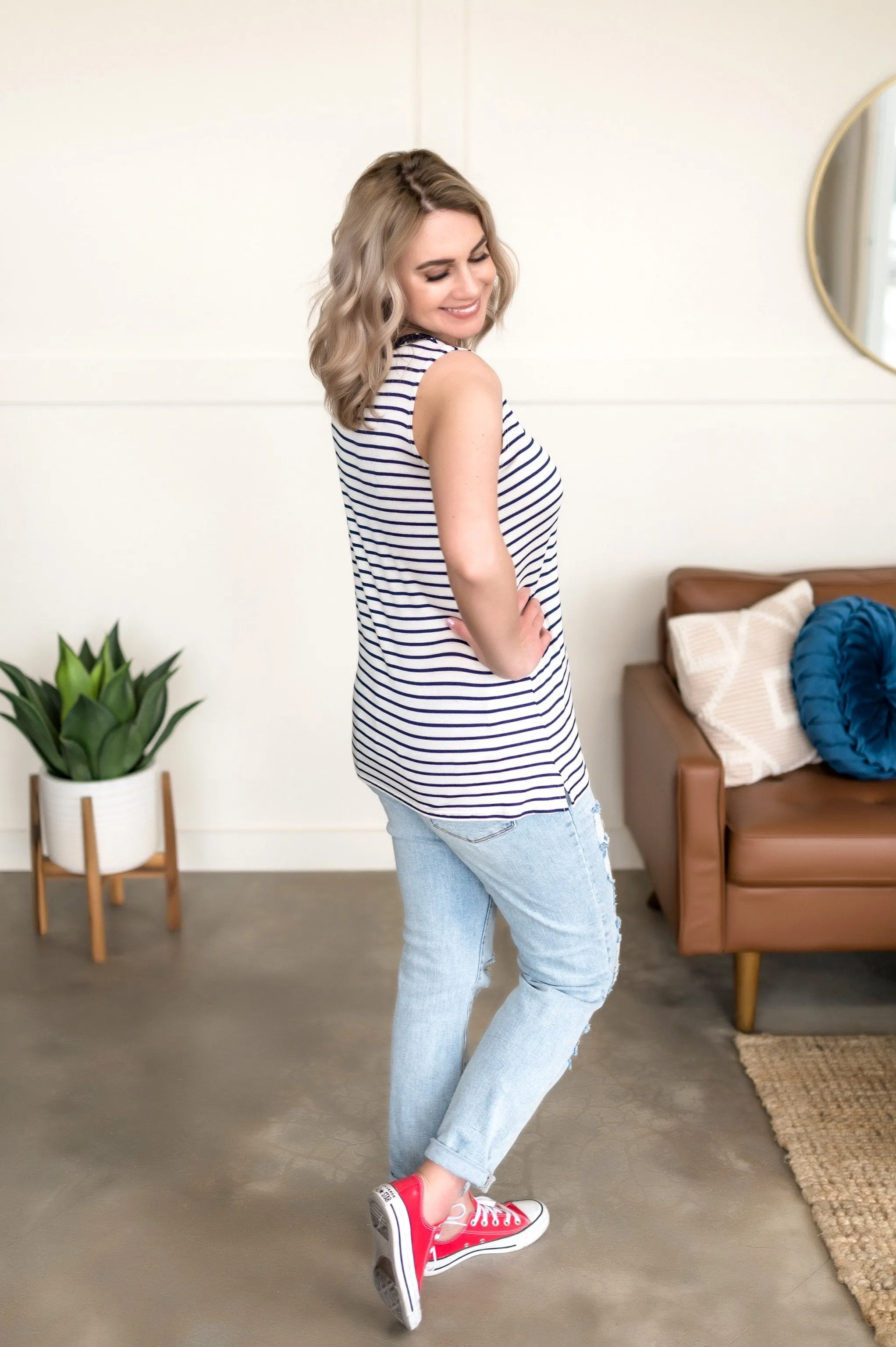 You're My Lucky Star Sleeveless Top
