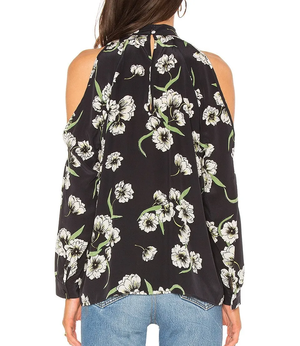 YUMI KIM Women's Black Hot And Cold Top #TP16208 XS NWT